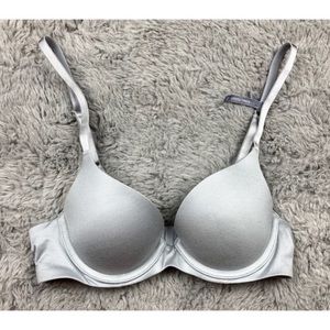 Aerie sunnie silver push up bra 32 A